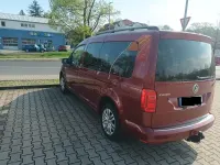 Gebraucht VW Caddy Maxi Comfortline 150 PS (110 kW) 2020 Rot Van / Kleinbus