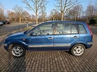 Gebraucht Ford Fusion Style 80 PS (58 kW) 2008 Blau Kleinwagen