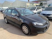 Gebraucht VW Golf VI Trendline 80 PS (58 kW) 2010 Schwarz Kleinwagen