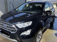 Brugt Ford Ecosport Titanium 125 HK (91 kW) 2019 Sort SUV