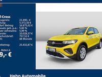 Gebraucht VW T-Cross 95 PS (69 kW) 2025 Gelb SUV