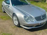 Gebraucht Mercedes SL500 306 PS (225 kW) 2003 Silber Cabrio