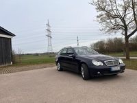 Gebraucht Mercedes C180 Elegance 143 PS (105 kW) 2007 Blau Kombi