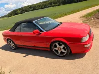Gebraucht Audi 80 133 PS (97 kW) 1993 Rot Cabrio