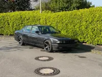 Gebraucht BMW 735 211 PS (155 kW) 1988 Schwarz Limousine