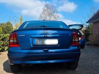 Gebraucht Opel Astra 101 PS (74 kW) 2002 Blau Limousine