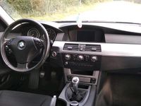 Gebraucht BMW 525 197 PS (144 kW) 2008 Schwarz Limousine