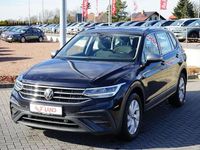 Gebraucht VW Tiguan Allspace Life 150 PS (110 kW) 2022 Schwarz SUV