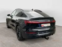 Gebraucht Audi Q8 Sportback e-tron S-Line 300 kW (408 PS) 2024 Mythosschwarz metallic SUV