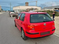 Gebraucht VW Golf III 75 PS (55 kW) 1999 Rot Kleinwagen