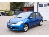 Gebraucht Nissan Tiida Acenta 110 PS (80 kW) 2008 Blau Limousine
