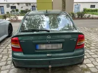 Gebraucht Opel Astra 101 PS (74 kW) 2002 Grün Kleinwagen