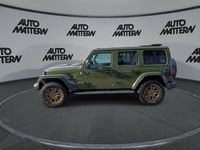 Gebraucht Jeep Wrangler Sahara 272 PS (200 kW) 2024 Sarge green clear coat SUV