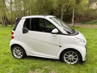 Brugt Smart ForTwo Cabrio 71 HK (52 kW) 2012 Hvid Cabriolet