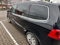 Gebraucht VW Sharan Style 170 PS (125 kW) 2011 Schwarz Van / Kleinbus