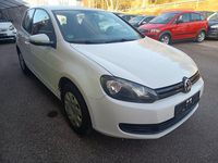 Gebraucht VW Golf VI Trendline 80 PS (58 kW) 2009 Weiß Kleinwagen