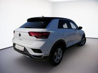 Gebraucht VW T-Roc Sportline 150 PS (110 kW) 2021 Pure white schwarz SUV