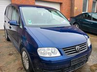 Gebraucht VW Touran 115 PS (84 kW) 2003 Blau Van / Kleinbus