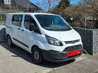 Gebraucht Ford Transit Custom 101 PS (74 kW) 2015 Weiß Van / Kleinbus