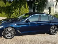 Gebraucht BMW 545e Luxury Line 286 PS (210 kW) 2021 Tansanitblau Limousine