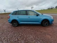 Gebraucht Skoda Rapid 95 PS (69 kW) 2018 Blau Kleinwagen
