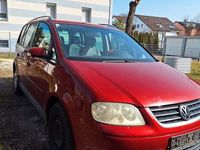 Gebraucht VW Touran 140 PS (102 kW) 2004 Rot Van / Kleinbus