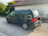Gebraucht VW Sharan 90 PS (66 kW) 2002 Schwarz Van / Kleinbus