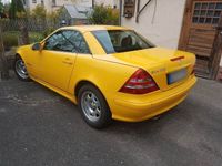 gebraucht Mercedes SLK200 R170 gelb Bj.04/2000