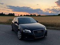 Gebraucht Audi A3 S-Line 160 PS (117 kW) 2009 Schwarz Kleinwagen