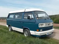 Begagnad VW Multivan 69 HK (50 kW) 1988 Blå Minibuss