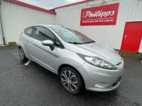 Gebraucht Ford Fiesta 2009 Silber Kleinwagen