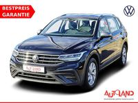 Gebraucht VW Tiguan Allspace Life 150 PS (110 kW) 2022 Schwarz SUV