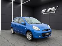 Gebraucht Nissan Micra Acenta 80 PS (58 kW) 2011 Blau Kleinwagen