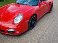 Gebraucht Porsche 997 Turbo 500 PS (367 kW) 2009 Rot Cabrio