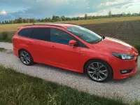 Usata Ford Focus ST-Line 150 CV (110 kW) 2018 Rosso Station wagon