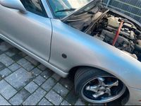 Gebraucht Mazda MX5 110 PS (80 kW) 2000 Silber Cabrio