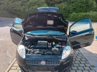 Gebraucht Fiat Grande Punto 77 PS (56 kW) 2009 Schwarz Kleinwagen