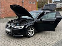 Gebraucht Audi A3 S-Line 125 PS (91 kW) 2016 Schwarz Limousine