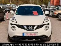 Gebraucht Nissan Juke Acenta 116 PS (85 kW) 2015 Weiß SUV