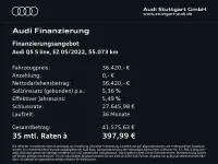 Gebraucht Audi Q5 S-Line 204 PS (150 kW) 2022 Navarrablau metallic SUV