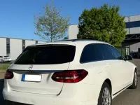 Gebraucht Mercedes C220 194 PS (142 kW) 2019 Weiß Limousine