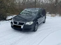 Gebraucht VW Touran 170 PS (125 kW) 2008 Schwarz Van / Kleinbus