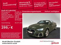 Gebraucht Audi A5 Cabriolet S-Line 204 PS (150 kW) 2023 Distriktgrün metallic Cabrio