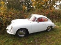 Gebraucht Porsche 356 75 PS (55 kW) 1963 Hellelfenbein (light ivory) Coupé