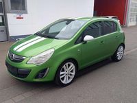 Gebraucht Opel Corsa Color Edition 87 PS (63 kW) 2011 Apfelgruen p2 Kleinwagen