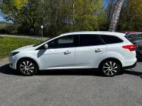 Gebraucht Ford Focus Titanium 125 PS (91 kW) 2018 Weiß Kombi