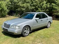 Gebraucht Mercedes C180 1995 Silber Limousine