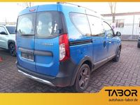 Gebraucht Dacia Dokker Stepway 102 PS (75 kW) 2019 Blau metallic Van / Kleinbus