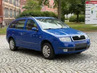 Gebraucht Skoda Fabia 75 PS (55 kW) 2001 Blau Kombi