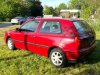 Gebraucht VW Golf III 75 PS (55 kW) 1995 Rot Kleinwagen